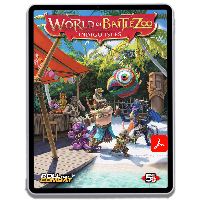 World of Battlezoo: Indigo Isles PDF (Online Order Only)