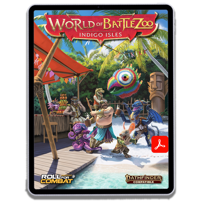 World of Battlezoo: Indigo Isles PDF (Online Order Only)