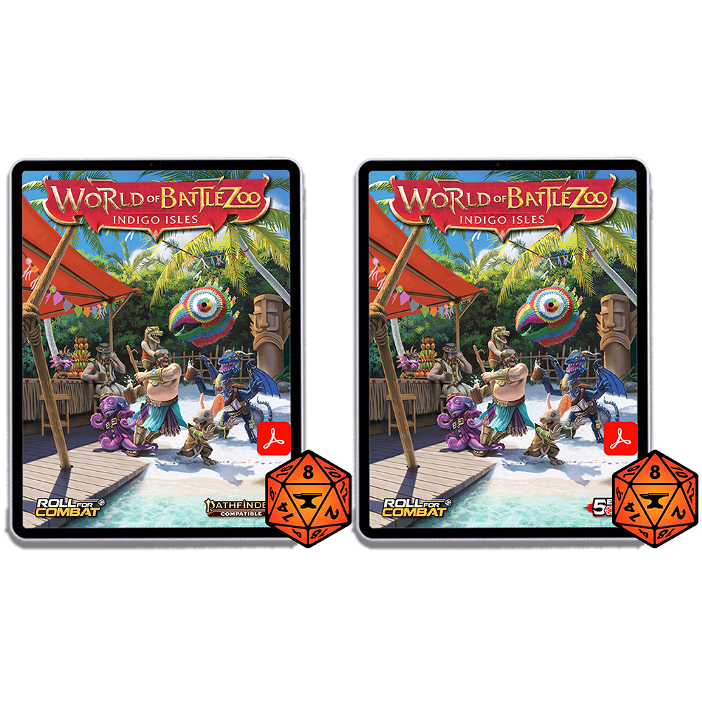 World of Battlezoo: Indigo Isles for Foundry VTT (Online Order Only)