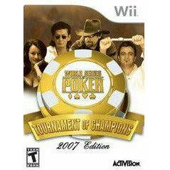 World Series Of Poker Tournament Of Champions 2007 - Wii (Online Order Only)