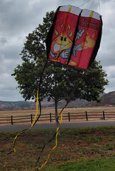 24 INCH FLAME BOY FOIL KITE