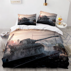 World of Tanks Bedding Set Quilt Covers Without Filler (Online Order Only)