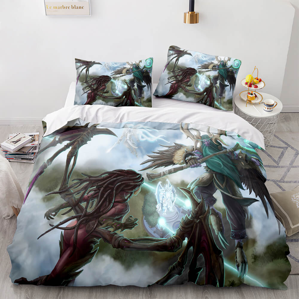 World of Warcraft Cosplay Bedding Sets Quilt Covers Without Filler (Online Order Only)
