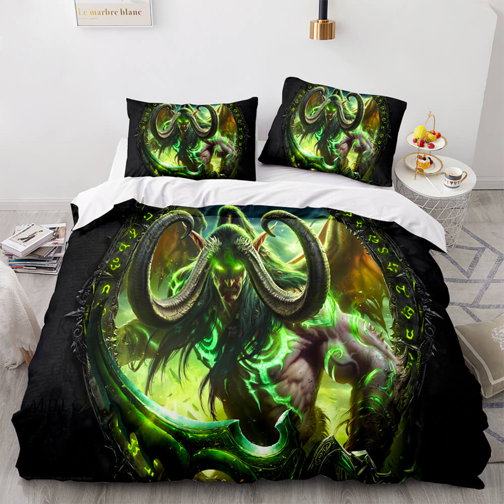 World of Warcraft Cosplay Bedding Sets Quilt Covers Without Filler (Online Order Only)