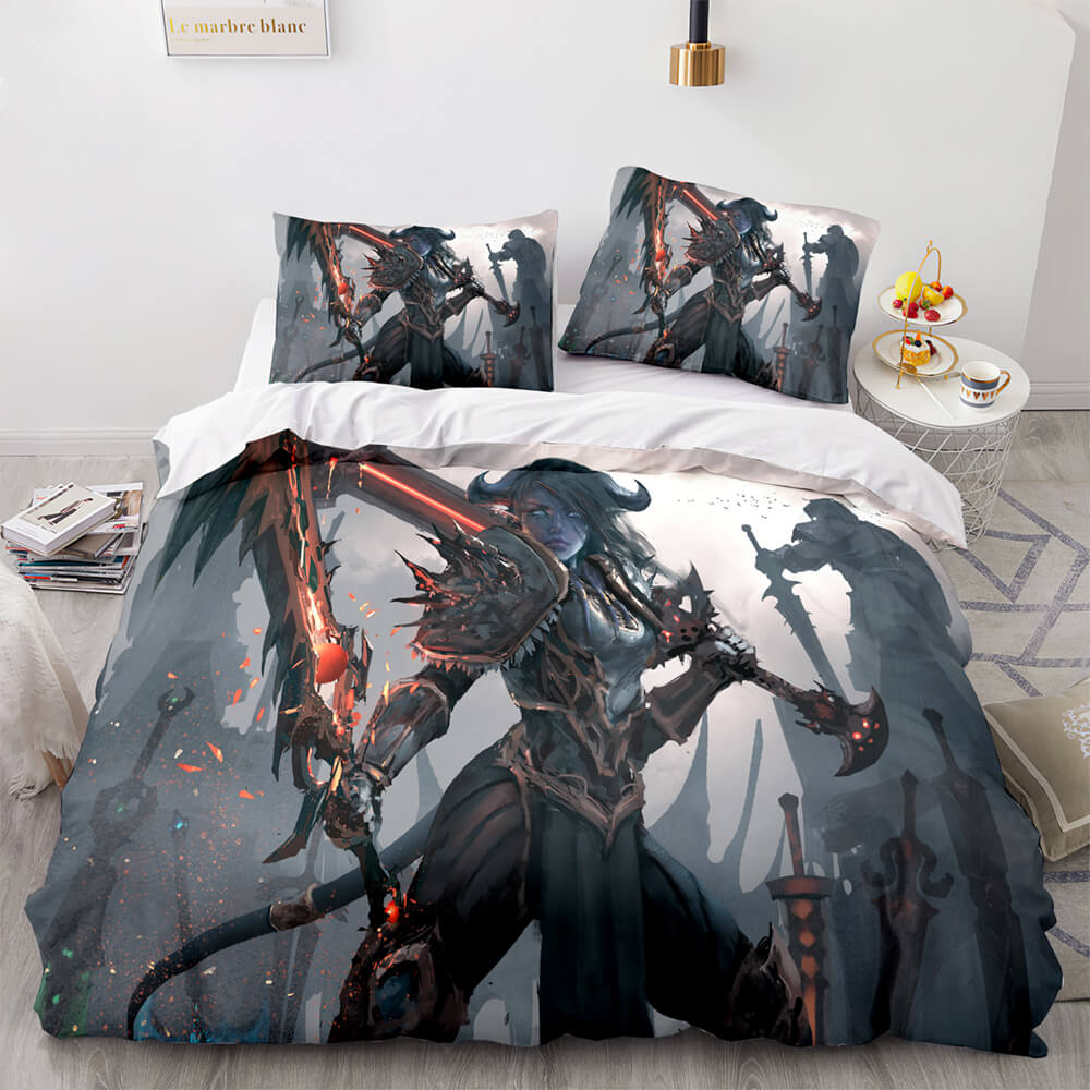 World of Warcraft Cosplay Bedding Sets Quilt Covers Without Filler (Online Order Only)