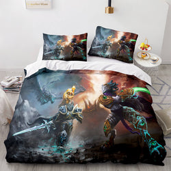 World of Warcraft Cosplay Bedding Sets Quilt Covers Without Filler (Online Order Only)