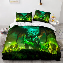 World of Warcraft Cosplay Bedding Sets Quilt Covers Without Filler (Online Order Only)