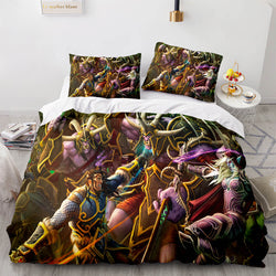 World of Warcraft Cosplay Bedding Sets Quilt Covers Without Filler (Online Order Only)