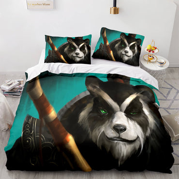 World of Warcraft Cosplay Bedding Sets Quilt Covers Without Filler (Online Order Only)