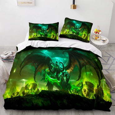 World of Warcraft Cosplay Bedding Sets Quilt Covers Without Filler (Online Order Only)