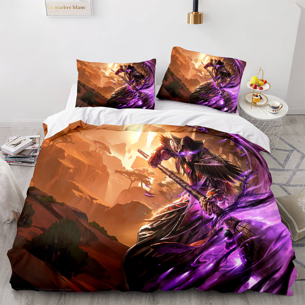 World of Warcraft Cosplay Bedding Sets Quilt Covers Without Filler (Online Order Only)