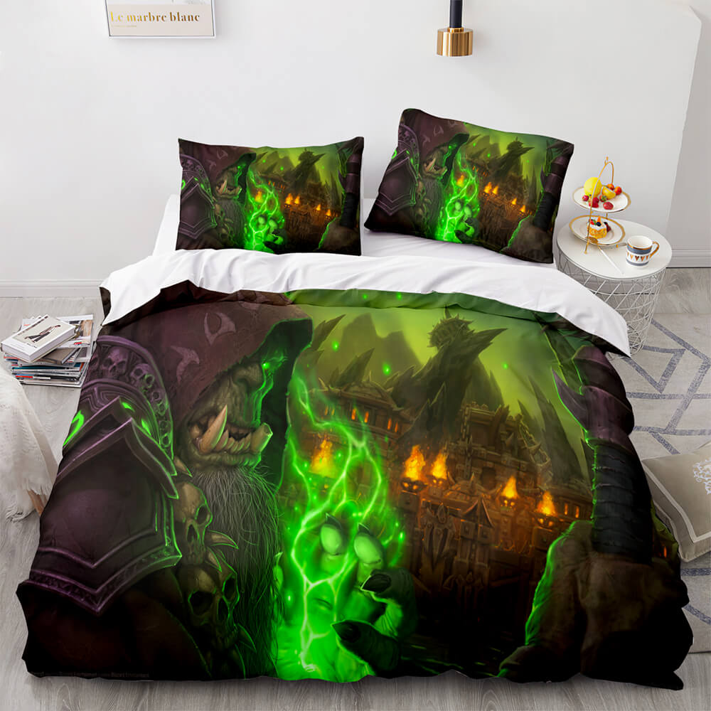 World of Warcraft Cosplay Bedding Sets Quilt Covers Without Filler (Online Order Only)