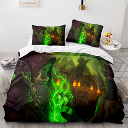 World of Warcraft Cosplay Bedding Sets Quilt Covers Without Filler (Online Order Only)