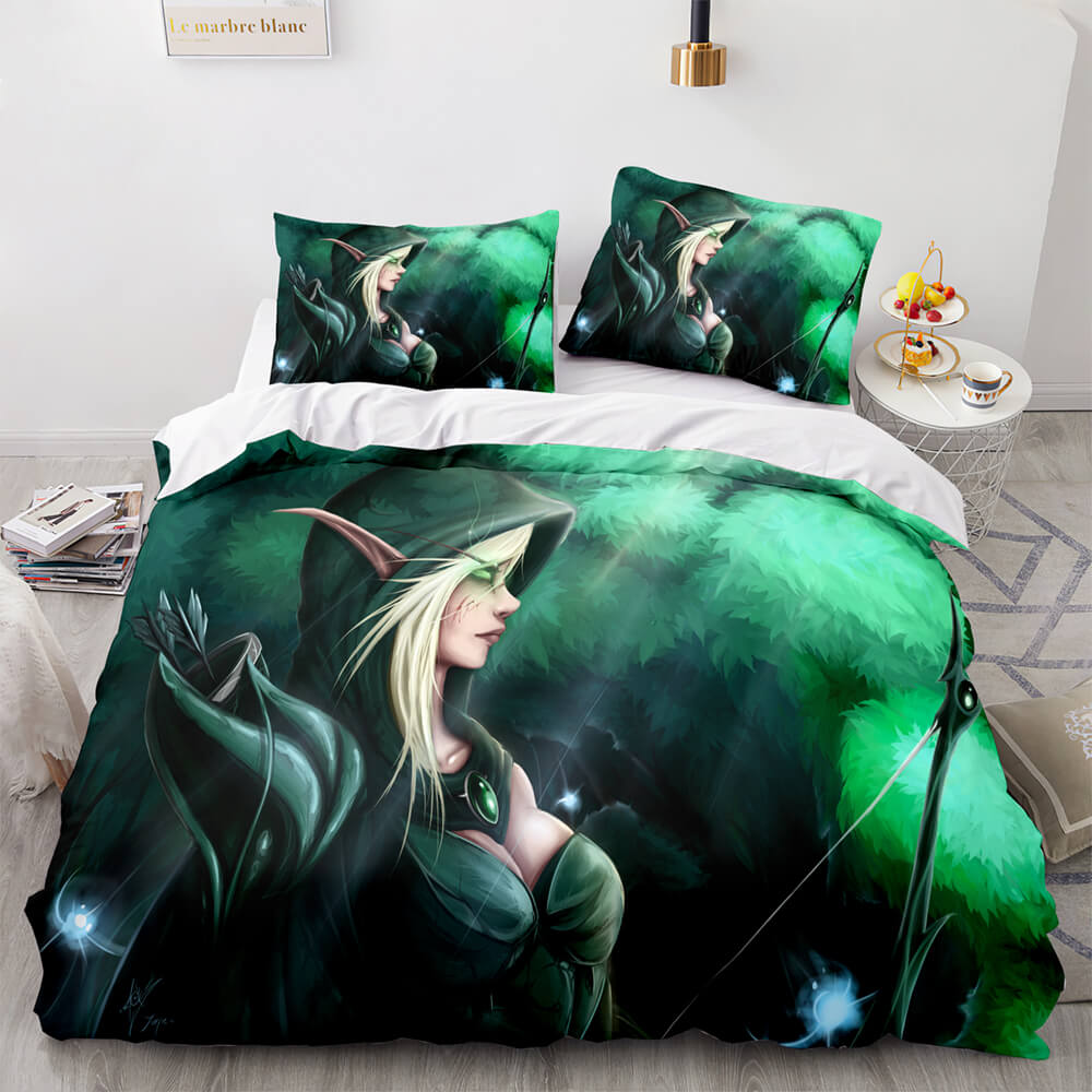World of Warcraft Cosplay Bedding Sets Quilt Covers Without Filler (Online Order Only)