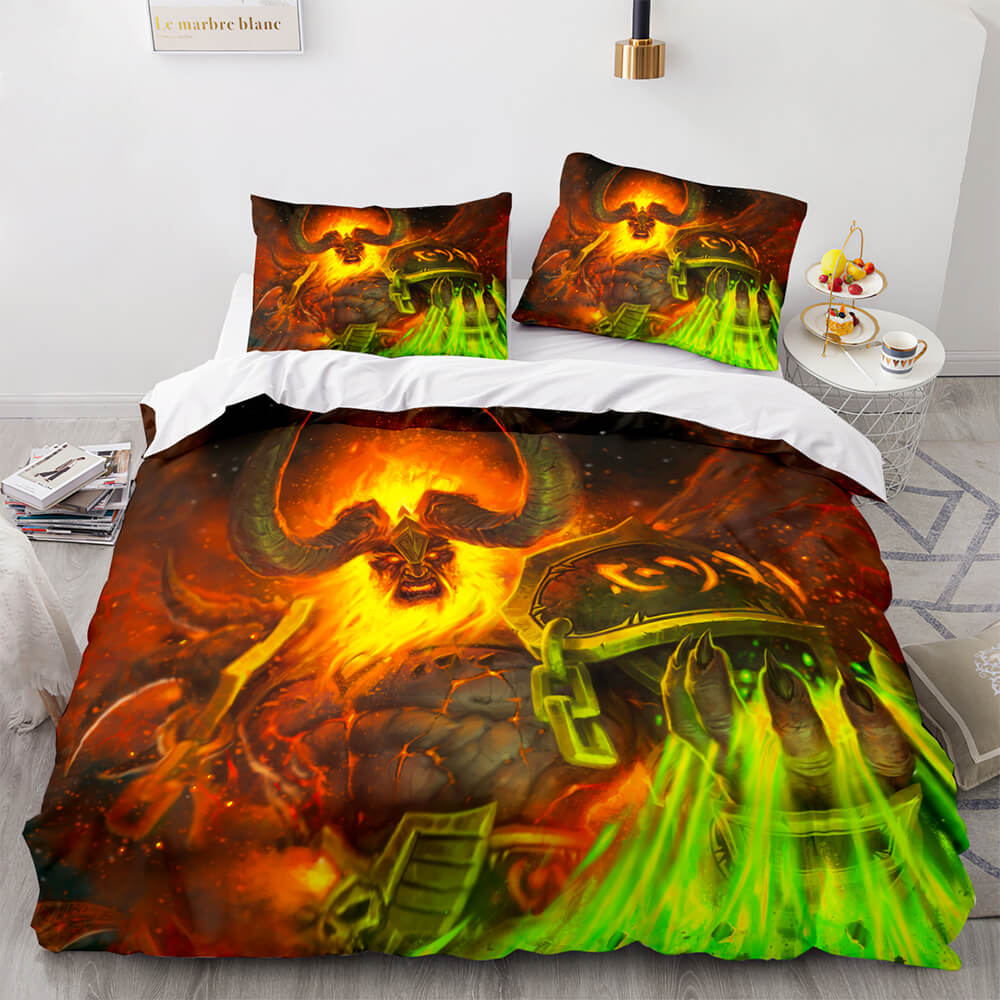 World of Warcraft Cosplay Bedding Sets Quilt Covers Without Filler (Online Order Only)