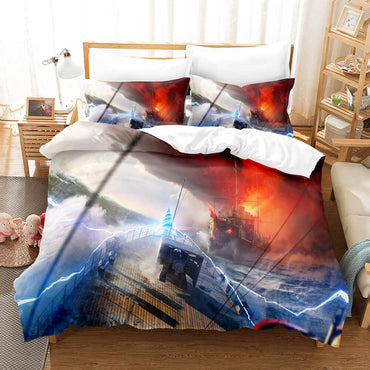 World of Warships Cosplay Bedding Sets Without Filler (Online Order Only)