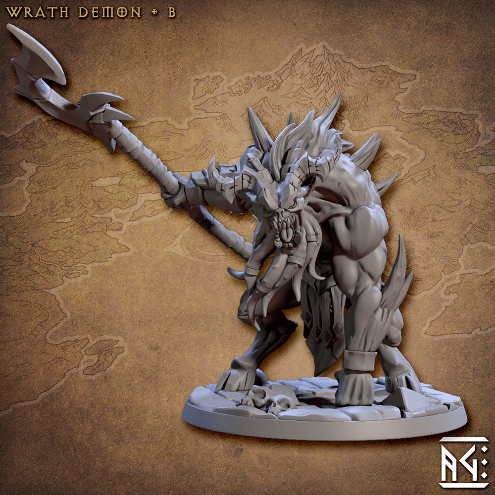 3D Printed Artisan Guild Abyss Wrath Demons Abyss Demons Set 28mm 32mm (Online Only)
