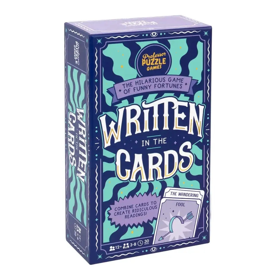 Written in the Cards - Dice & Cards Funny Fortune Game - Professor Puzzle (ONLINE ORDER ONLY)