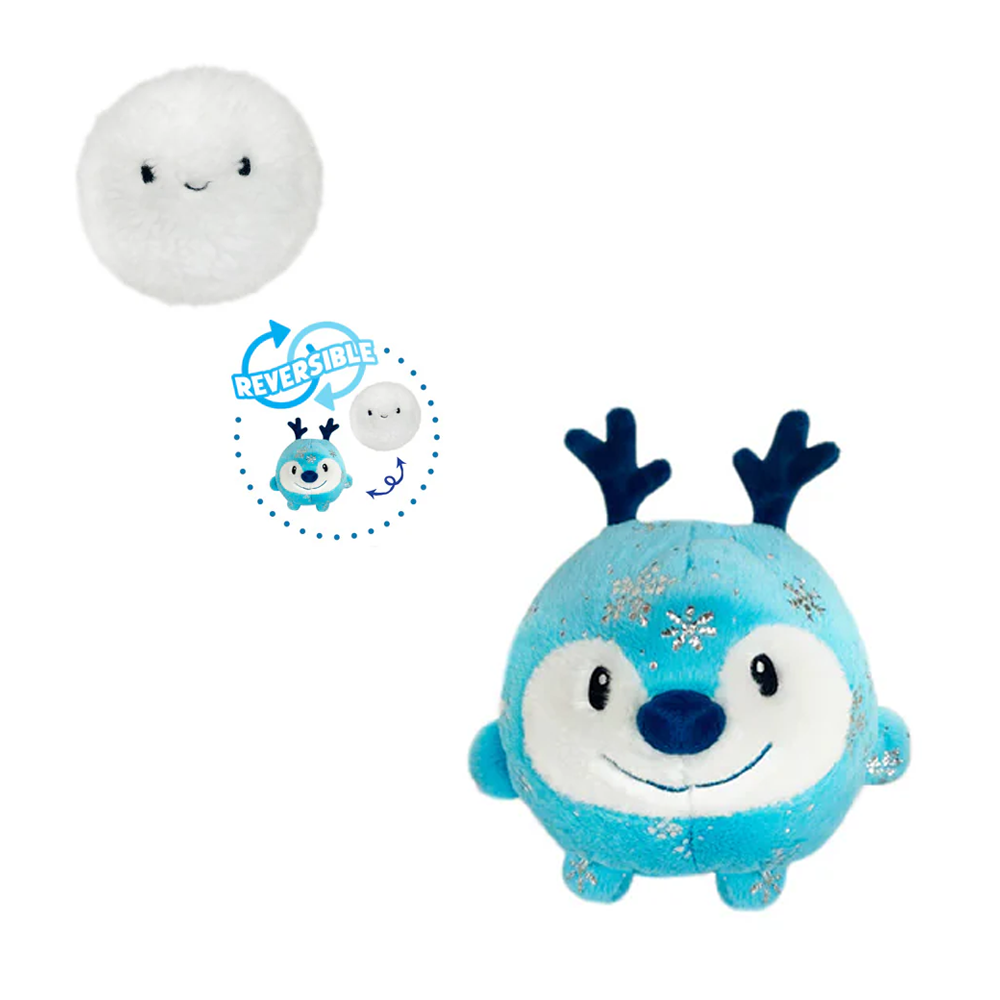Fiesta: 4-Inch Holiday Reversible Snowball Plush (ONLINE ORDER ONLY)