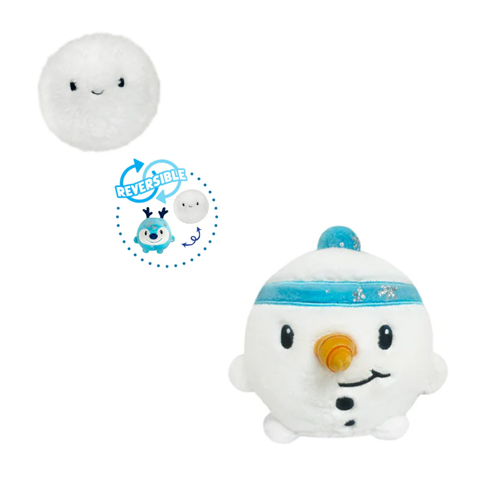 Fiesta: 4-Inch Holiday Reversible Snowball Plush (ONLINE ORDER ONLY)
