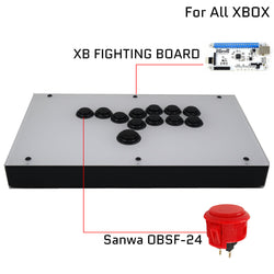 RAC-J800B All Buttons Arcade Joystick Fight Stick For PS4/PS3/Xbox/PC White/Black (Online Only)
