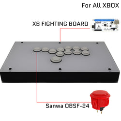 RAC-J800B All Buttons Arcade Joystick Fight Stick For PS4/PS3/Xbox/PC White/Black (Online Only)