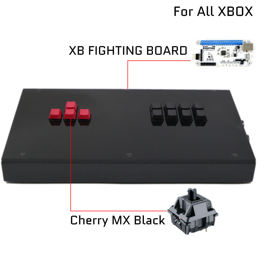 RAC-J800KK Mechanical Keyboard Arcade Game Controller for PC/PS/XBOX/SWITCH (Online Only)