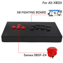 RAC-J800BB All-Button Leverless Arcade Controller for PC, PlayStation, Xbox & Switch (Online Only)