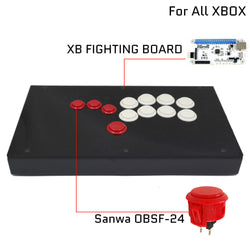 RAC-J801B All Button Leverless Arcade Game Controller for PC/PS/XBOX/SWITCH (Online Only)