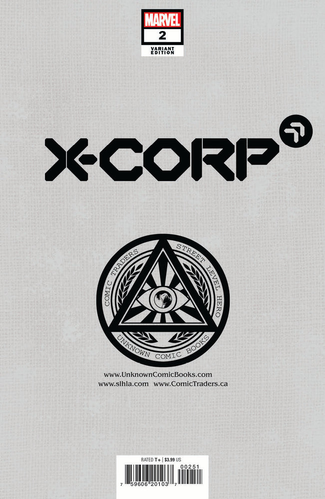 X-Corp #3 Unknown Comics Stephen Segovia Exclusive Var (07/14/2021) (ONLINE ORDER ONLY)