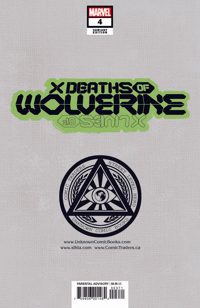 X Deaths Of Wolverine 4 Unknown Comics Philip Tan Exclusive Var (03/09/2022) (ONLINE ORDER ONLY)