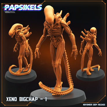 3D Printed Papsikels Xeno Bigchap Nov 2024 Scifi 28mm 32mm (Online Only)