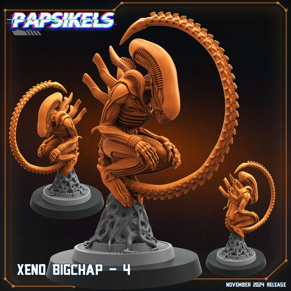 3D Printed Papsikels Xeno Bigchap Nov 2024 Scifi 28mm 32mm (Online Only)