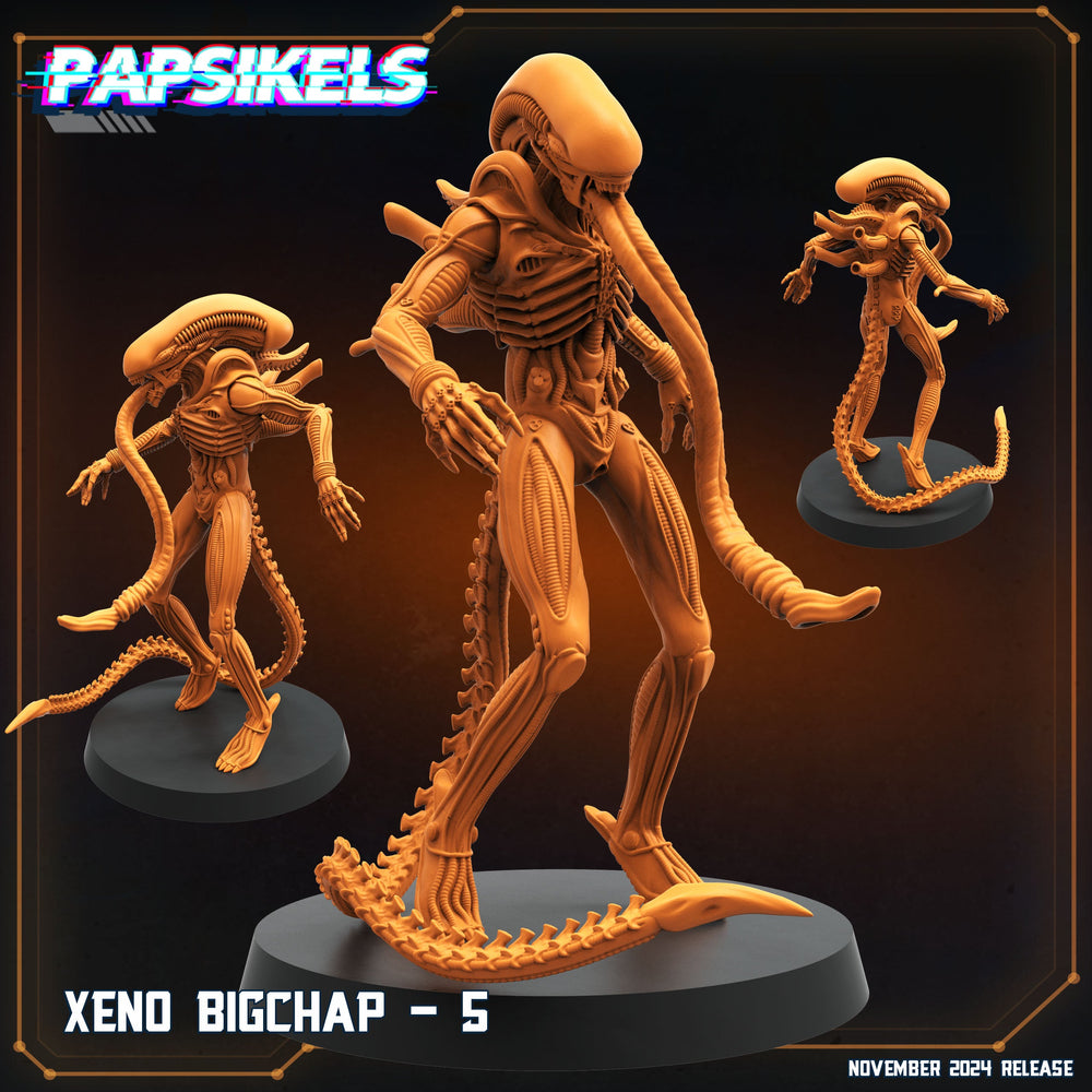 3D Printed Papsikels Xeno Bigchap Nov 2024 Scifi 28mm 32mm (Online Only)