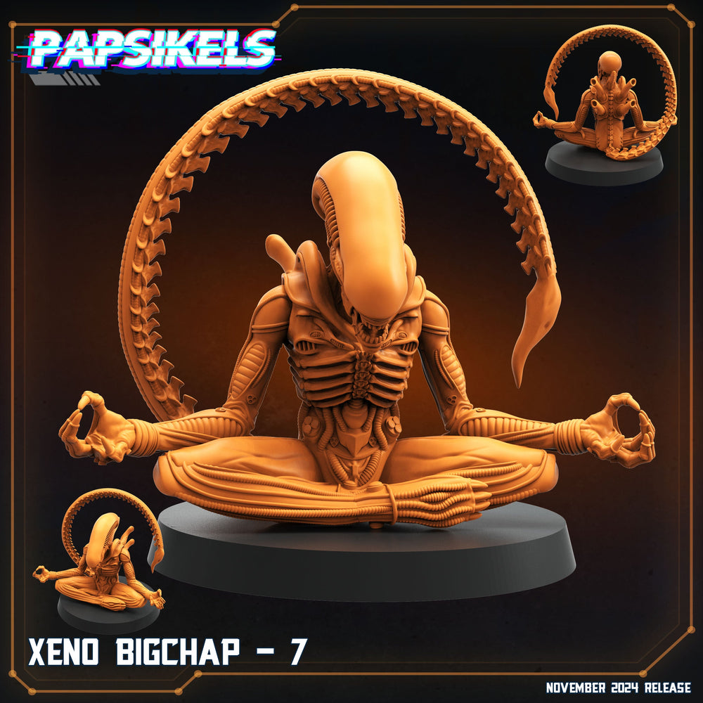 3D Printed Papsikels Xeno Bigchap Nov 2024 Scifi 28mm 32mm (Online Only)