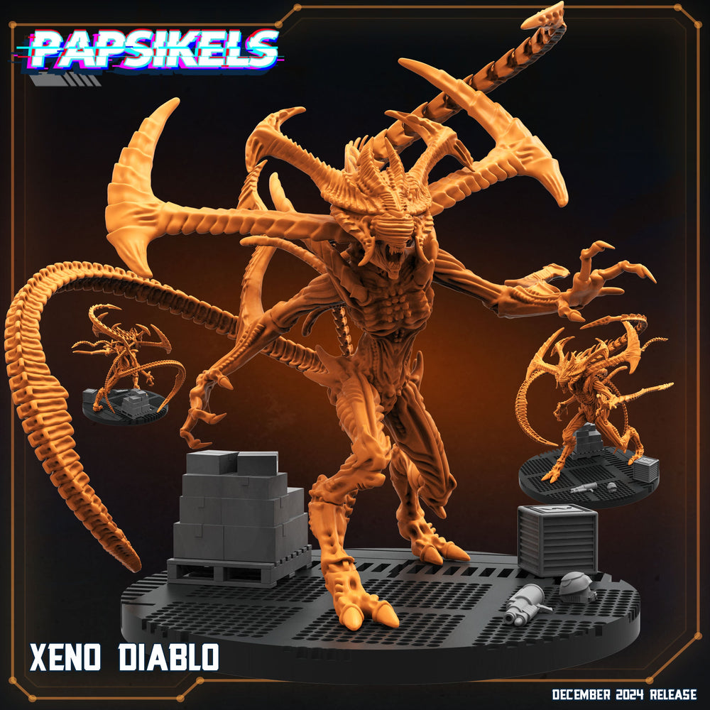 3D Printed Papsikels Xeno Diablo 28mm 32mm (Online Only)