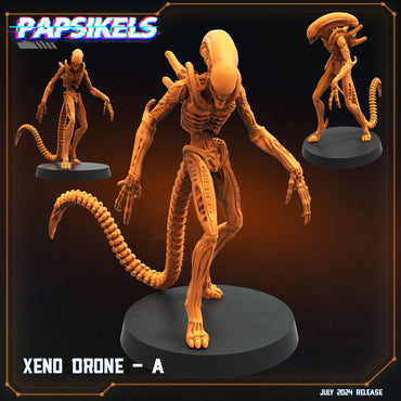 3D Printed Papsikels Xeno Drone Set July 2024 Scifi 28mm 32mm (Online Only)