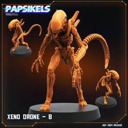 3D Printed Papsikels Xeno Drone Set July 2024 Scifi 28mm 32mm (Online Only)