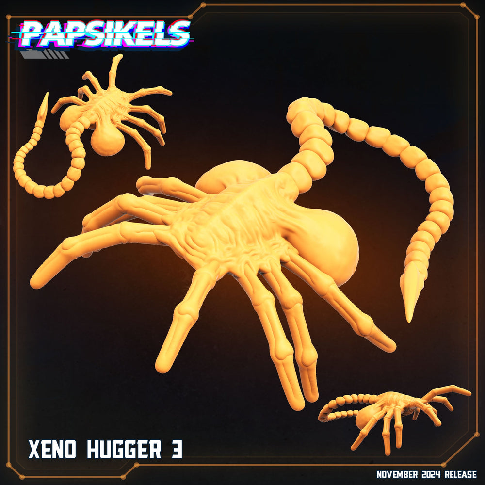 3D Printed Papsikels Xeno Huggers Set 1 Nov 2024 Scifi 28mm 32mm (Online Only)