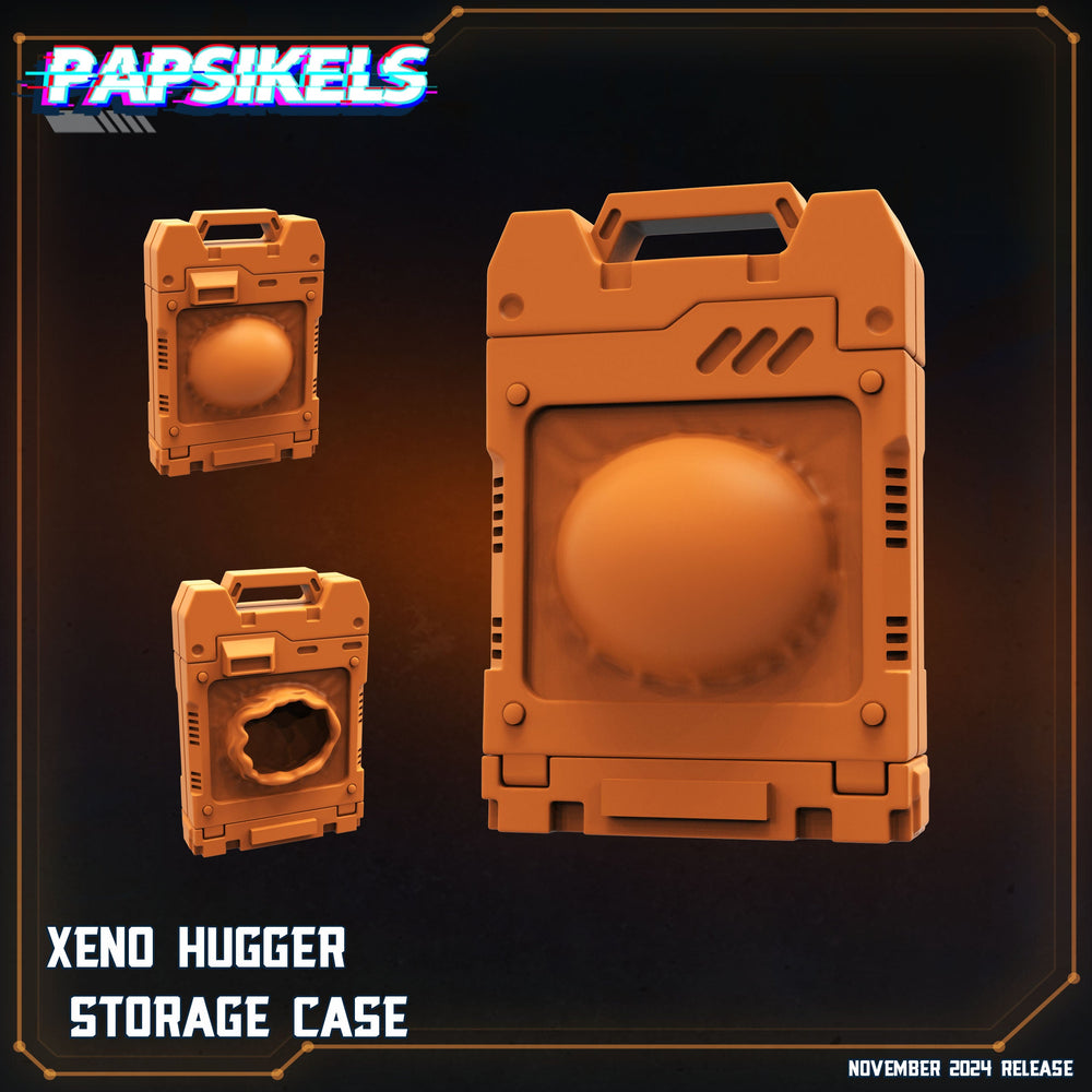 3D Printed Papsikels Xeno Hugger Storage Case Nov 2024 Scifi 28mm 32mm (Online Only)