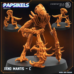 3D Printed Papsikels Xeno Mantis Set 28mm 32mm (Online Only)