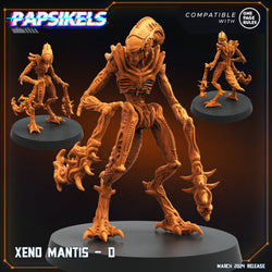 3D Printed Papsikels Xeno Mantis Set 28mm 32mm (Online Only)