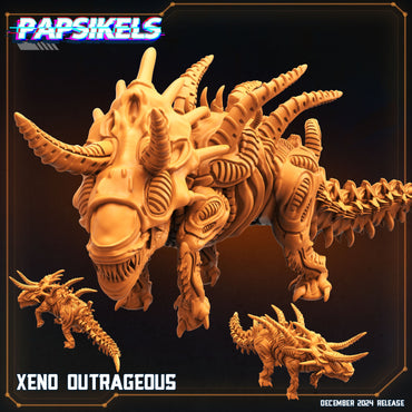 3D Printed Papsikels Xeno Outrageous Dec. 2024 SciFi 28mm 32mm (Online Only)