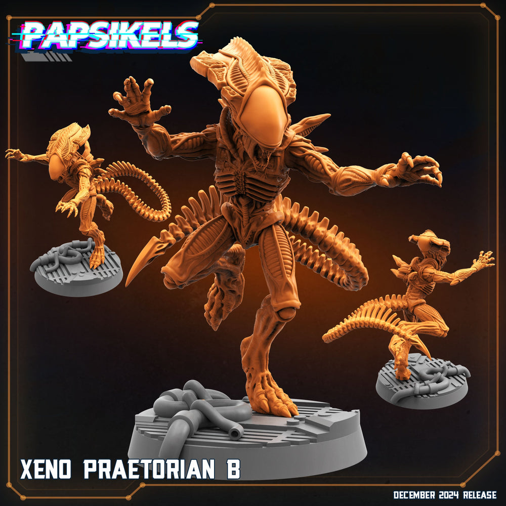 3D Printed Papsikels Xeno Praetorian Dec. 2024 SciFi 28mm 32mm (Online Only)