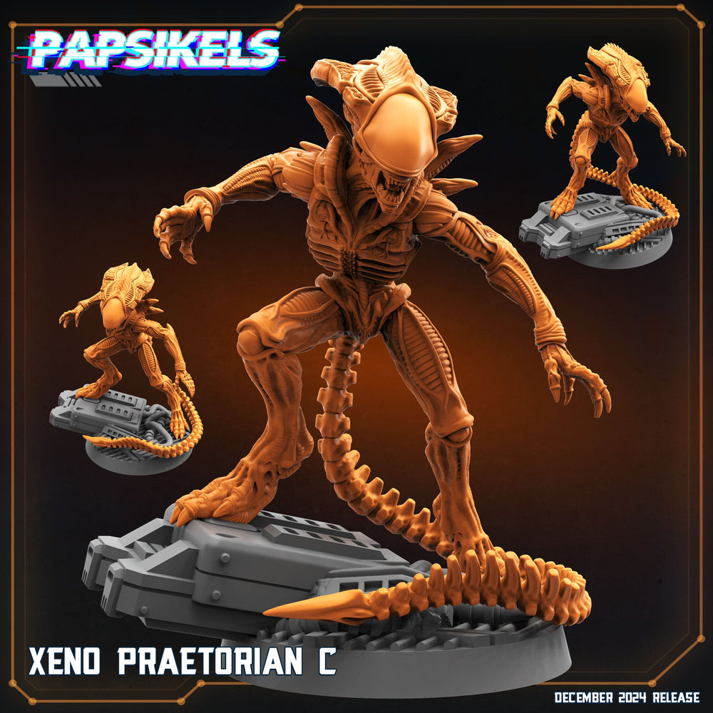 3D Printed Papsikels Xeno Praetorian Dec. 2024 SciFi 28mm 32mm (Online Only)