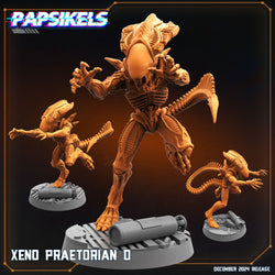 3D Printed Papsikels Xeno Praetorian Dec. 2024 SciFi 28mm 32mm (Online Only)