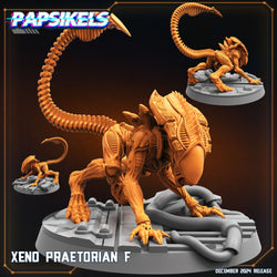 3D Printed Papsikels Xeno Praetorian Dec. 2024 SciFi 28mm 32mm (Online Only)