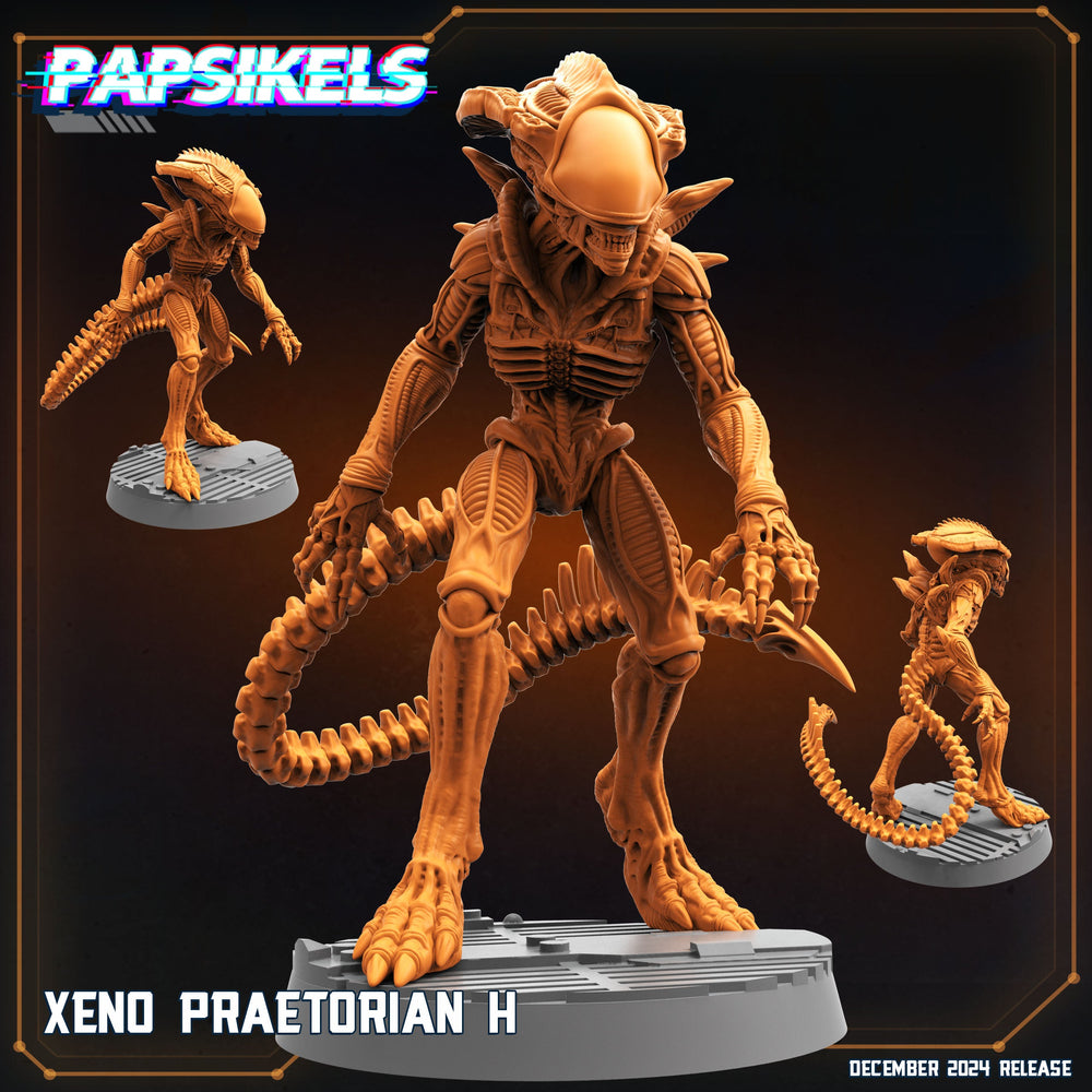 3D Printed Papsikels Xeno Praetorian Dec. 2024 SciFi 28mm 32mm (Online Only)