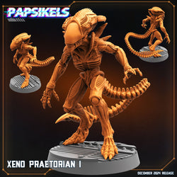 3D Printed Papsikels Xeno Praetorian Dec. 2024 SciFi 28mm 32mm (Online Only)