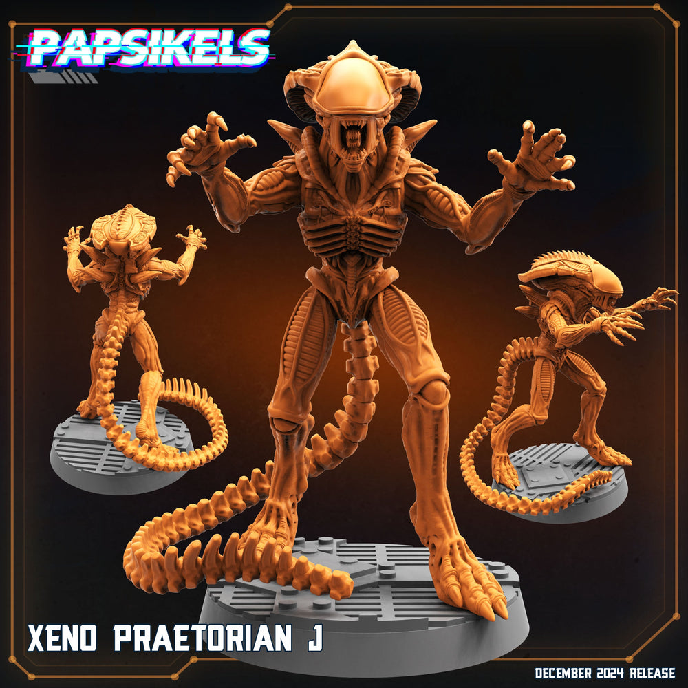 3D Printed Papsikels Xeno Praetorian Dec. 2024 SciFi 28mm 32mm (Online Only)
